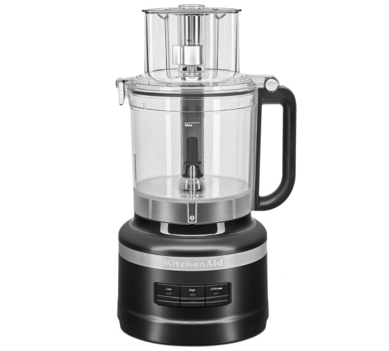 KitchenAid® 13 Cup Food Processor in Black Matte.